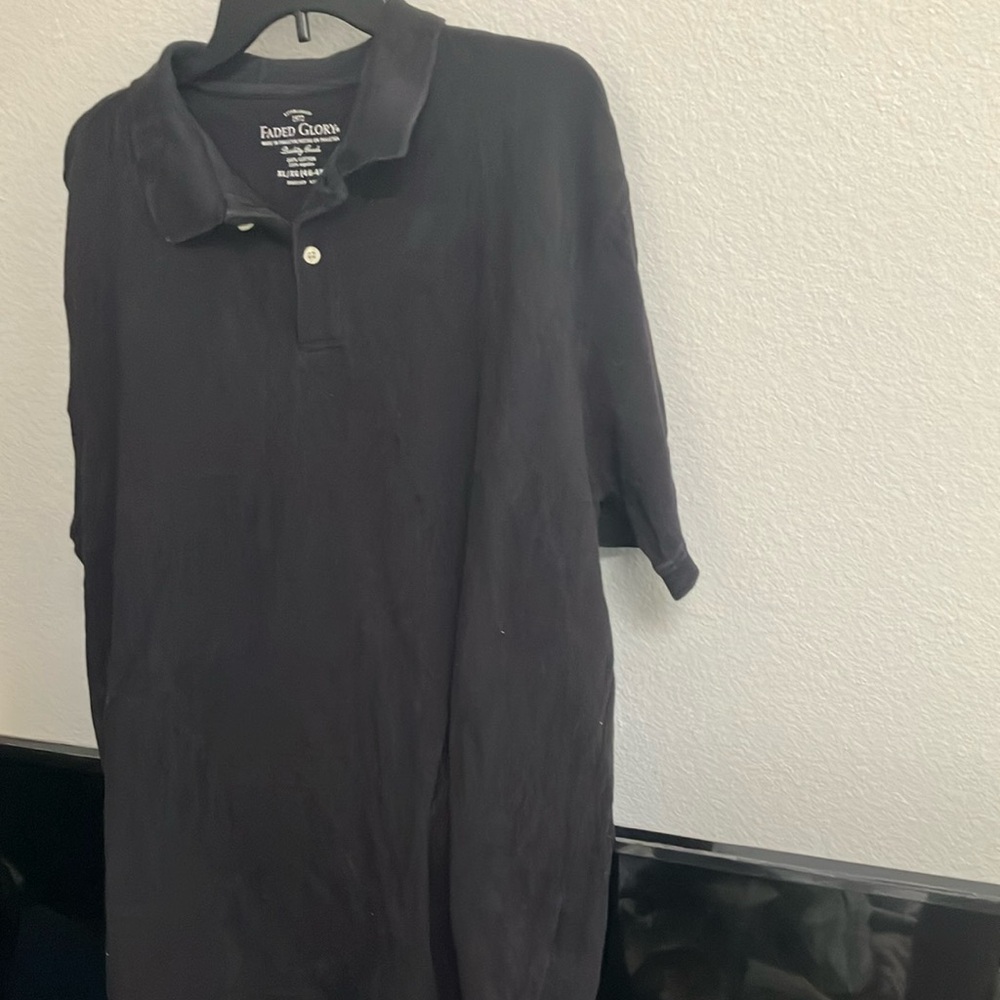 FINAL MARKDOWN Faded glory polo shirt xl